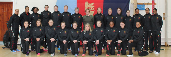 Army Netball Team 2017